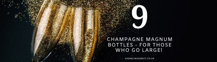 9 Champagne Magnum Bottles