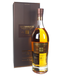 Glenmorangie 18 Year Old Single Malt Scotch Whisky Gift Box