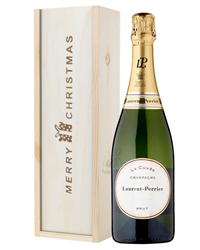 Laurent Perrier Champagne Single Bottle Christmas Gift