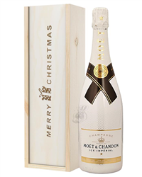 Moet Ice Imperial Champagne Single Bottle Christmas Gift
