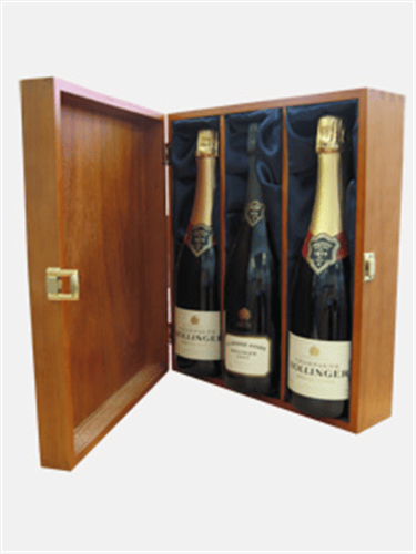 Bollinger Champagne & Grande Annee Triple Luxury Gift