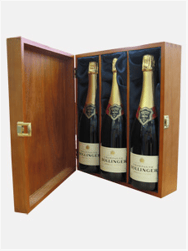 Bollinger Champagne Triple Luxury Gift