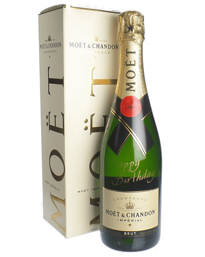 Happy Birthday Moet Champagne Gift Box
