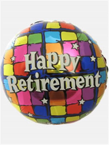 Happy Retirement Helium Balloon Gift