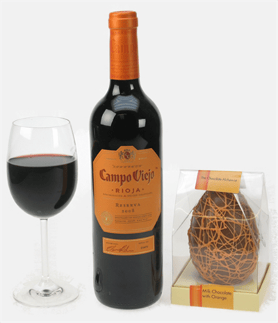 Red Wine Gift Basket