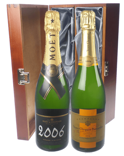 Vintage Champagne Twin Luxury Gift