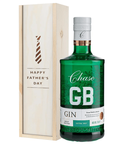 Williams GB Extra Dry Gin Fathers Day Gift In Wooden Box