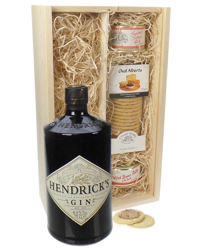 Hendricks Gin And Pate Gift Next Day Delivery