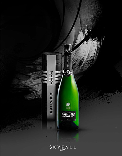 Jame Bond Bollinger Champagne