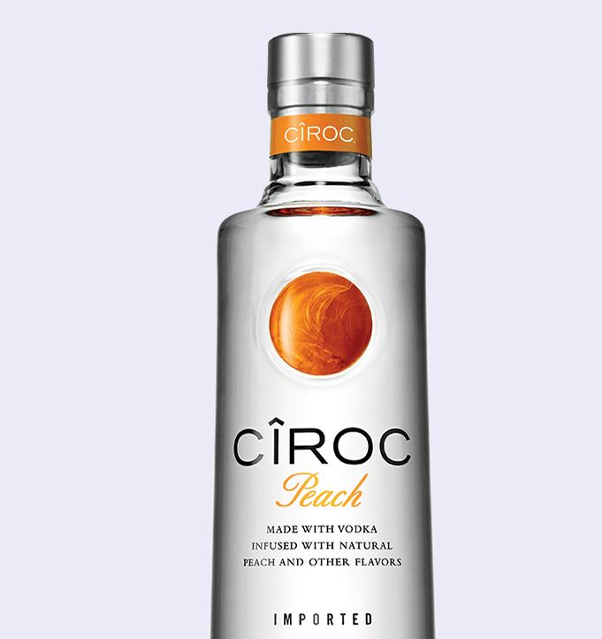 Ciroc Peach Gluten Free Vodka