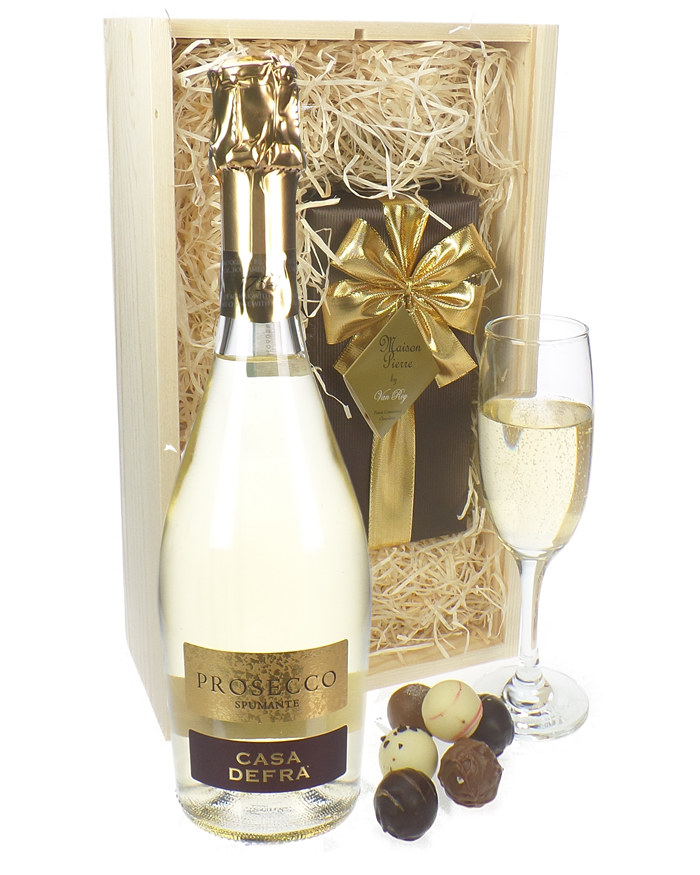 Prosecco & Belgian Chocolates