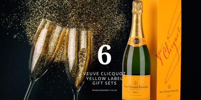 6 Veuve Clicquot Yellow Label Gift Sets