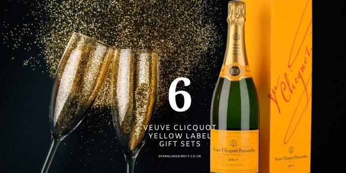 6 Veuve Clicquot Yellow Label Gift Sets