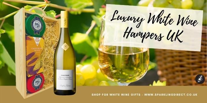Luxury White Wine Hampers UK