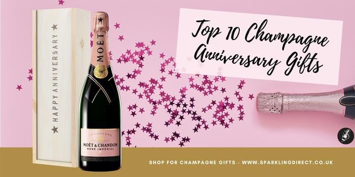 Moet & Chandon Imperial Brut Rose Champagne with Milestone Gift Box