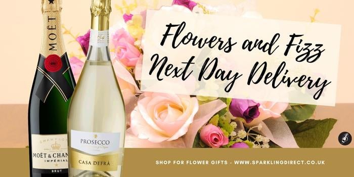 Flowers and Fizz Next Day Delivery