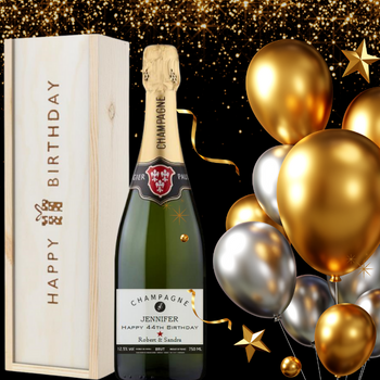 Personalised Birthday Champagne - Make it Extra Special!