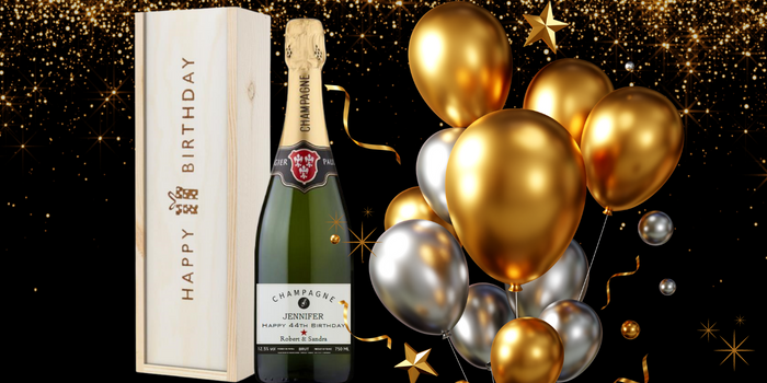 Personalised Birthday Champagne - Make it Extra Special!