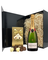 Bollinger Champagne & Belgian Chocolates Gift Box