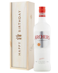 Archers Peach Schnapps Birthday Gift