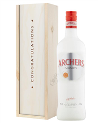 Archers Peach Schnapps Congratulations Gift