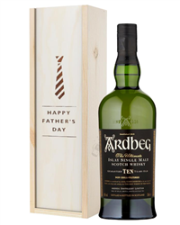 Ardbeg 10 Year Old Single Malt Whisky Fathers Day Gift