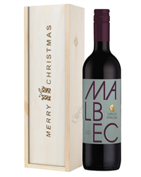 Argentinian Malbec Red Wine Single Bottle Christmas Gift