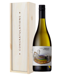 Australian Chardonnay White Wine Congratulations Gift