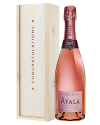 Ayala Rose Champagne Congratulations Gift