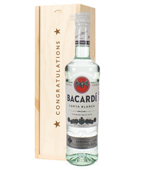 Bacardi Rum Congratulations Gift