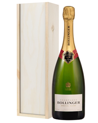 Bollinger Champagne Gift in Wooden ...