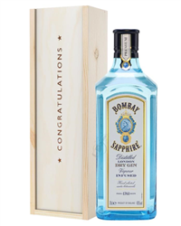 Bombay Sapphire Gin Congratulations Gift