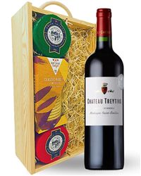 Bordeaux Red Wine and Cheese Hamper