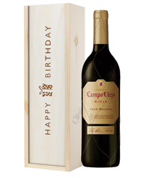 Campo Viejo Gran Reserva Red Wine Birthday Gift