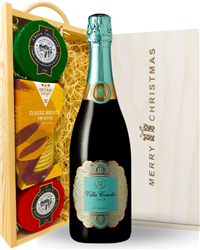 Cava and Cheese Christmas Hamper