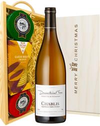 Chablis Wine and Cheese Christmas Hamper