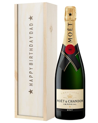 Champagne Birthday Gift For Dad
