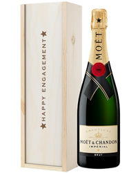 Champagne Engagement Gift