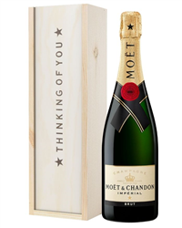 Champagne Thinking of You Gift - Moet Champagne