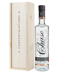 Chase Vodka Congratulations Gift In Wooden Box