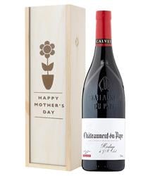 Chateauneuf Du Pape Red Wine Mothers Day Gift