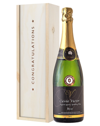 English Sparkling Wine Congratulations Gift