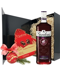 Gin and Christmas Chocolates Gift Set