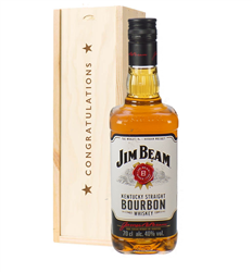 Jim Beam Kentucky Bourbon Whiskey Congratulations Gift