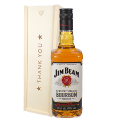 Jim Beam Kentucky Bourbon Whiskey Thank You Gift