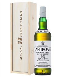 Laphroaig 10 Single Malt Whisky Christmas Gift