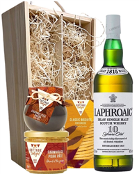 Laphroaig 10 YO Single Malt and Pate