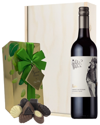 Limestone Coast Cabernet Sauvignon Red Wine and Chocolates Gift Set