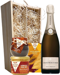 Louis Roederer Champagne & Gourmet Food Gift Box