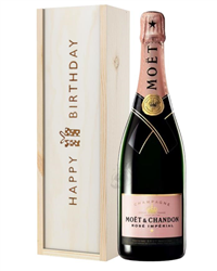 Pink Champagne Birthday Gift